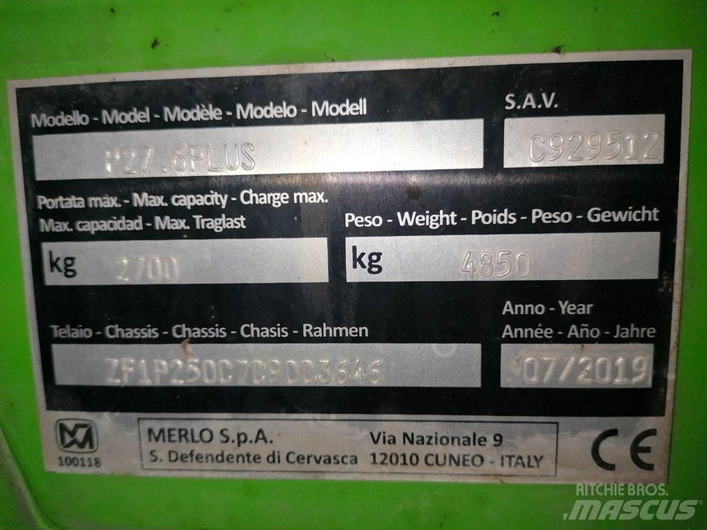 Merlo P27.6 PLUS Телескопични товарачи