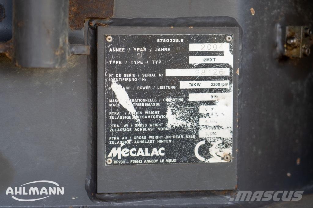 Mecalac 12 MXT Колесни екскаватори