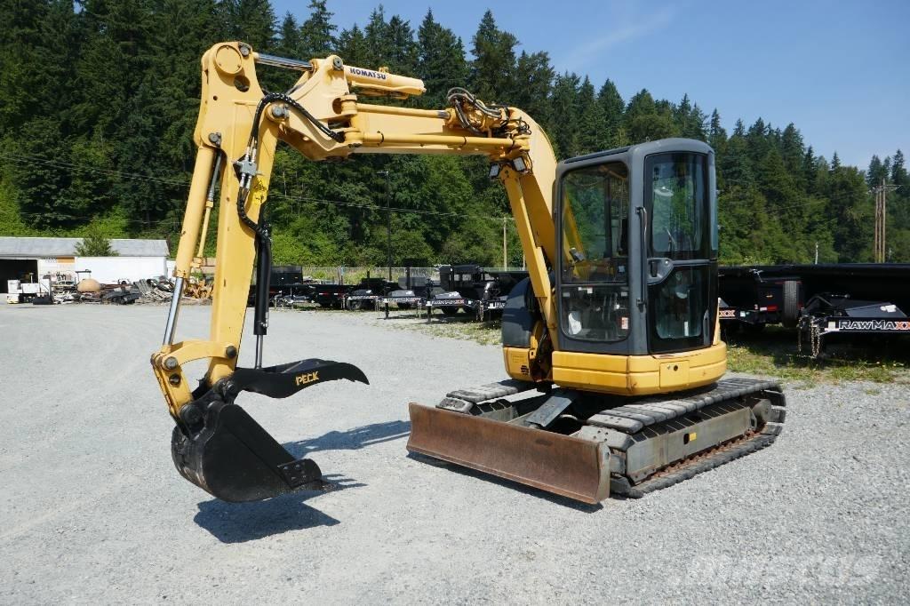 Komatsu PC58UU-5 Мини екскаватори < 7 т