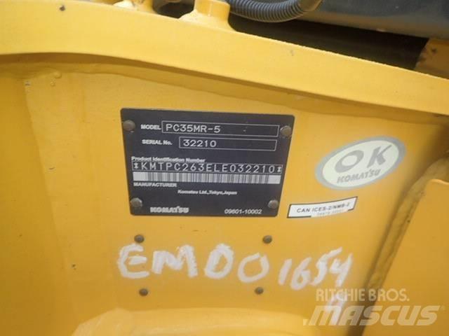 Komatsu PC35MR-5 Мини екскаватори < 7 т