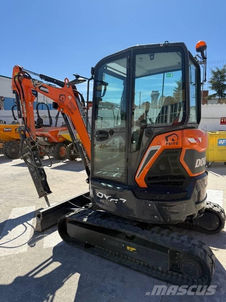 Doosan DX 27 Z Мини екскаватори < 7 т