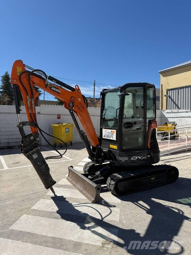 Doosan DX 27 Z Мини екскаватори < 7 т
