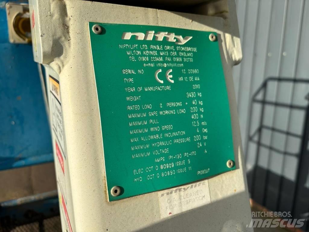 Niftylift HR 12 Съчленени стрелови подемници