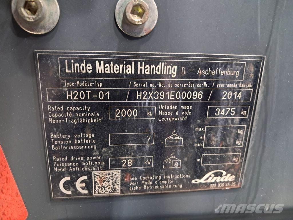 Linde H20T-01 Камиони с АГУ