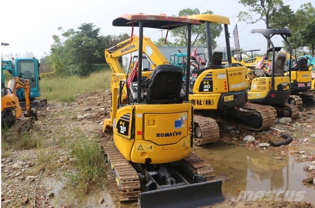 Komatsu PC 18 MR Мини екскаватори < 7 т