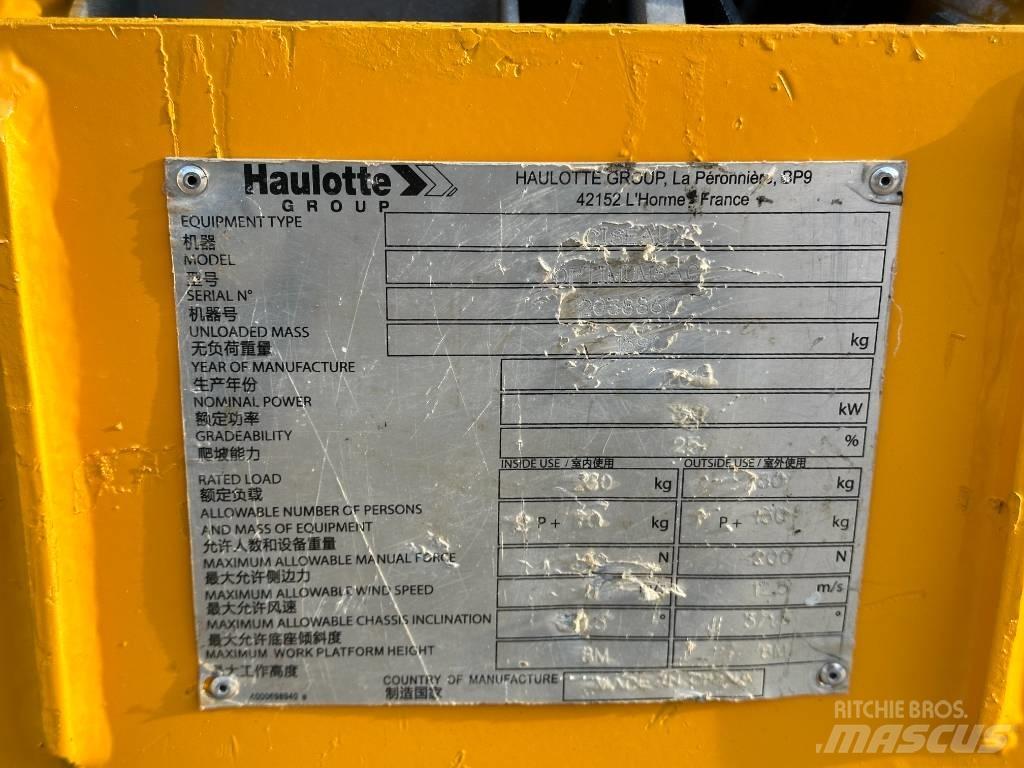 Haulotte OPTIMUM 8 Ножични работни платформи