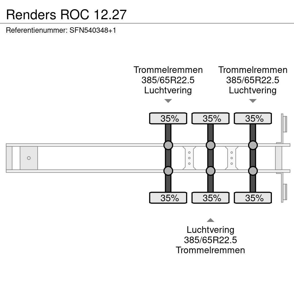 Renders ROC 12.27 Плоскоподови / Бордови полуремаркета
