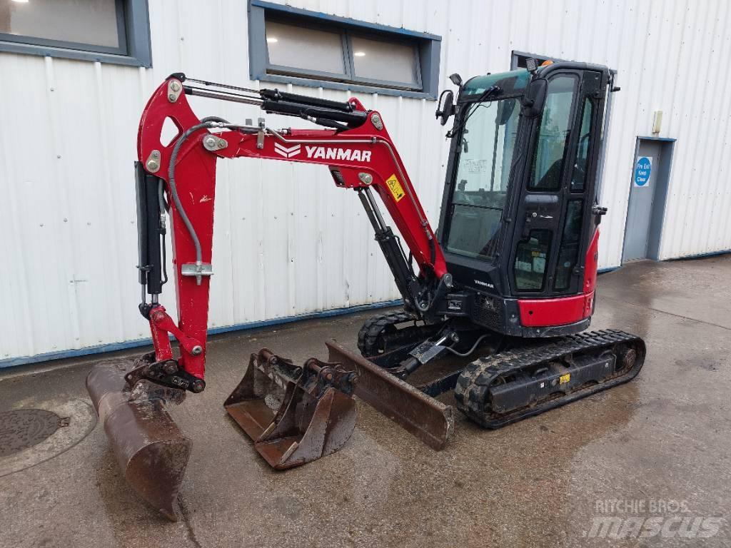 Yanmar Vio 26-6 Мини екскаватори < 7 т