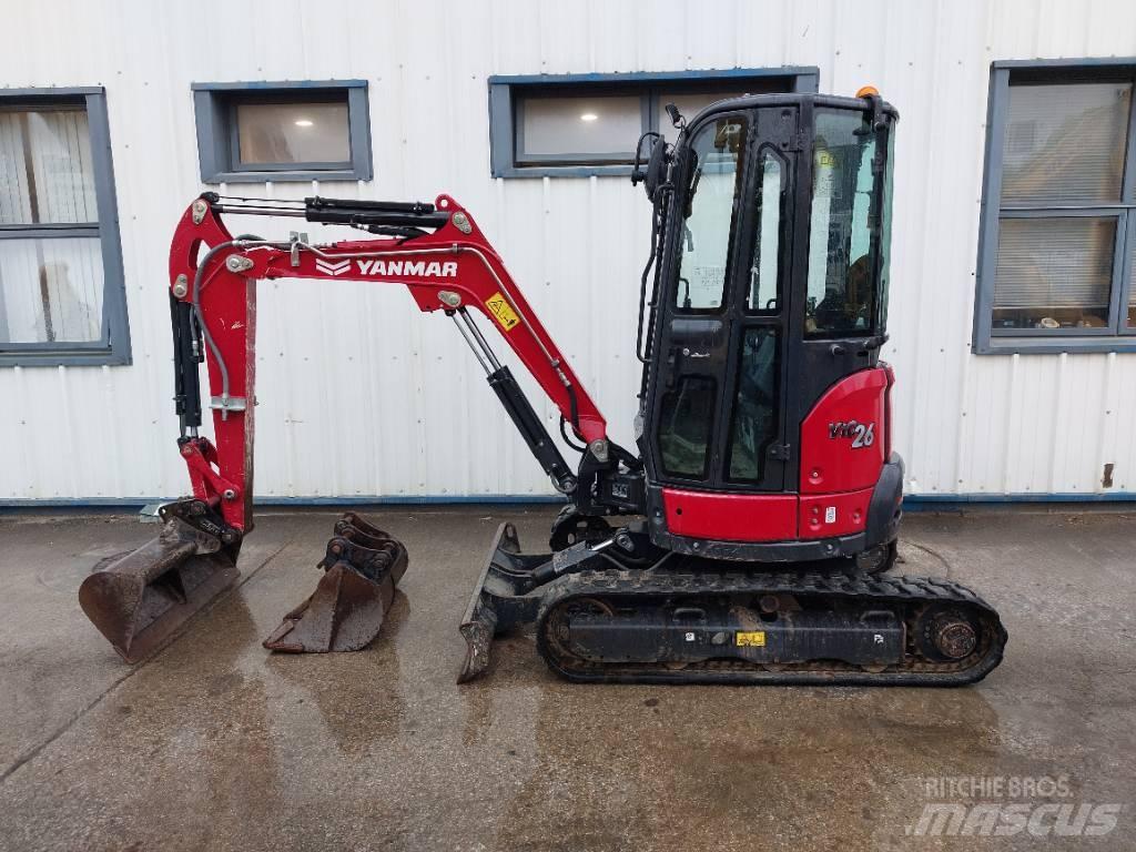 Yanmar Vio 26-6 Мини екскаватори < 7 т