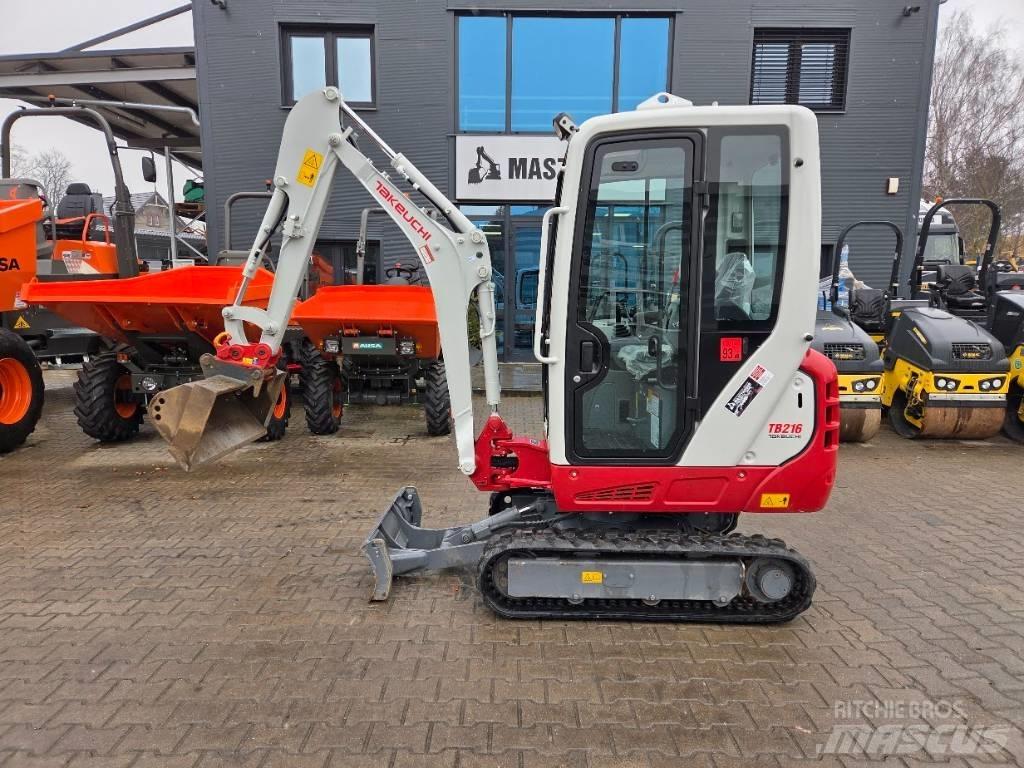 Takeuchi TB 216 Мини екскаватори < 7 т