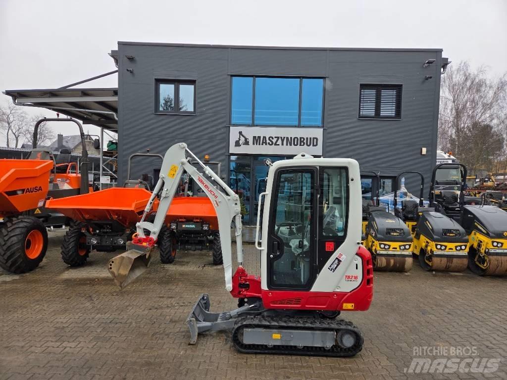 Takeuchi TB 216 Мини екскаватори < 7 т