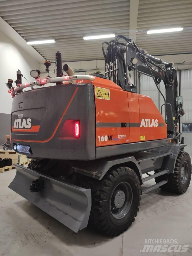 Atlas 160 W Колесни екскаватори