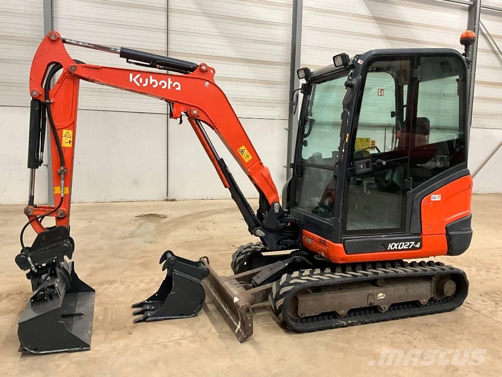 Kubota KX 027-4 Мини екскаватори < 7 т