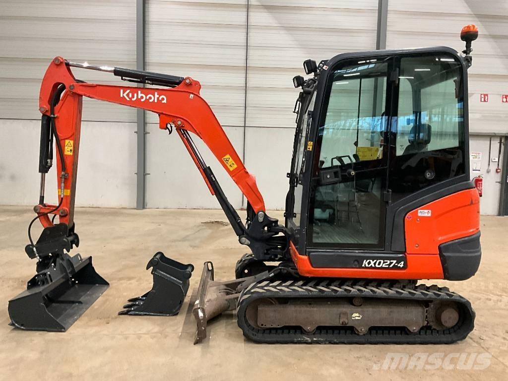 Kubota KX 027-4 Мини екскаватори < 7 т