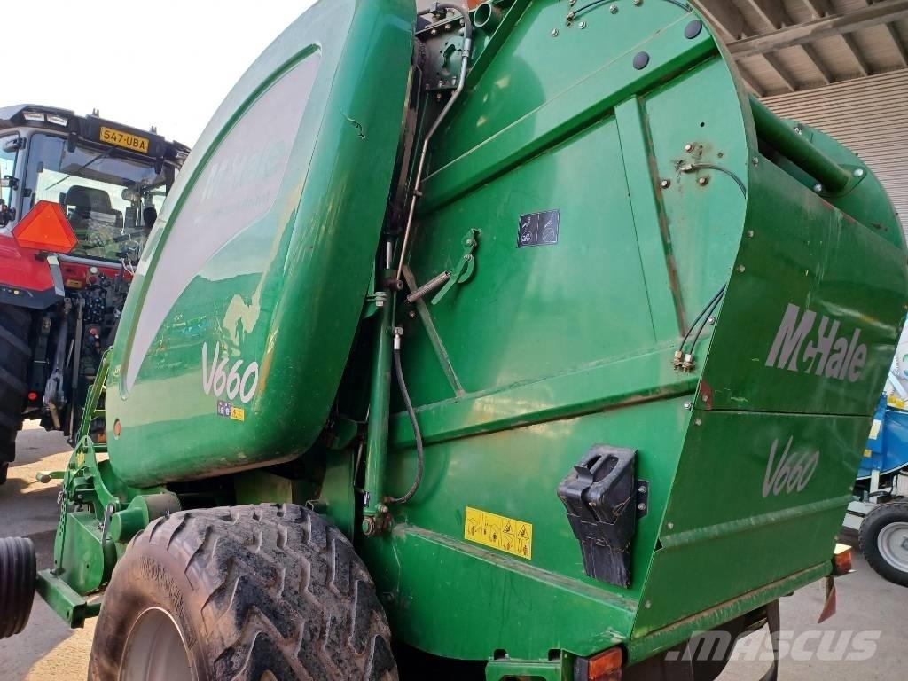 McHale V660 Сламопреси за кръгли бали
