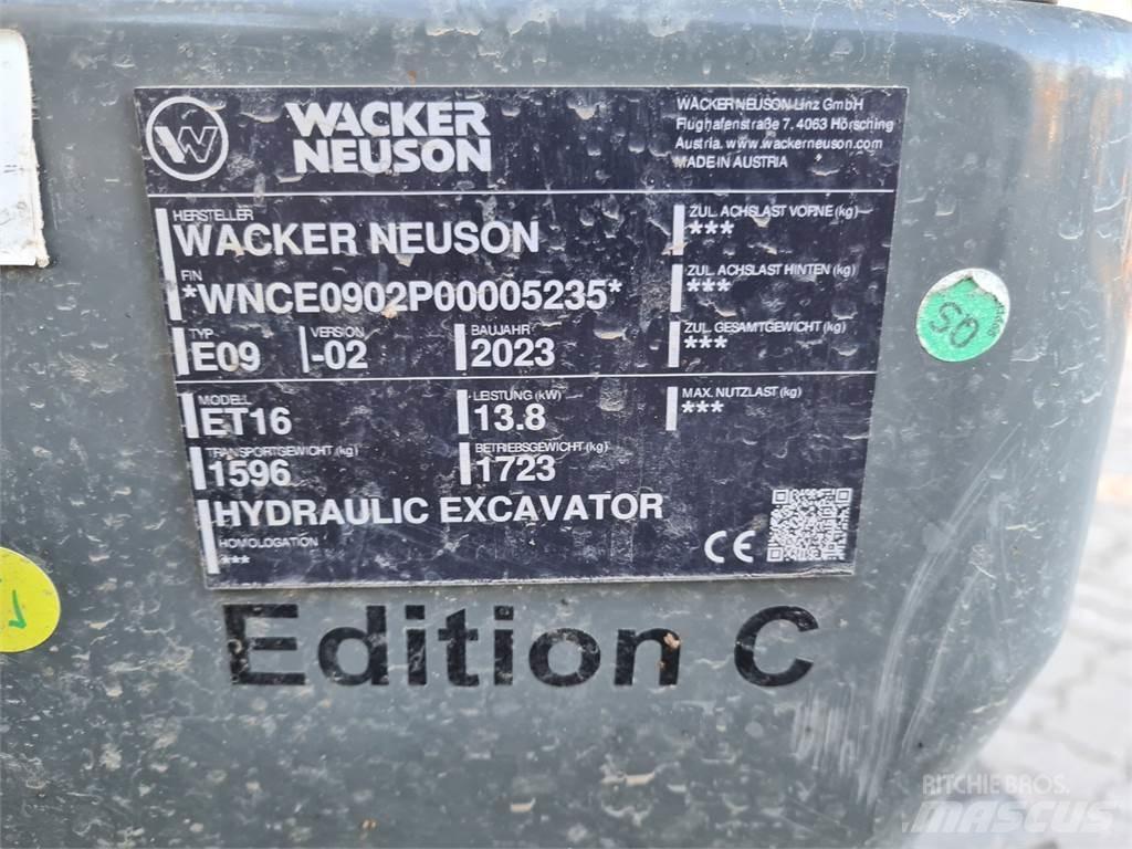 Wacker Neuson ET16 Верижен екскаватор