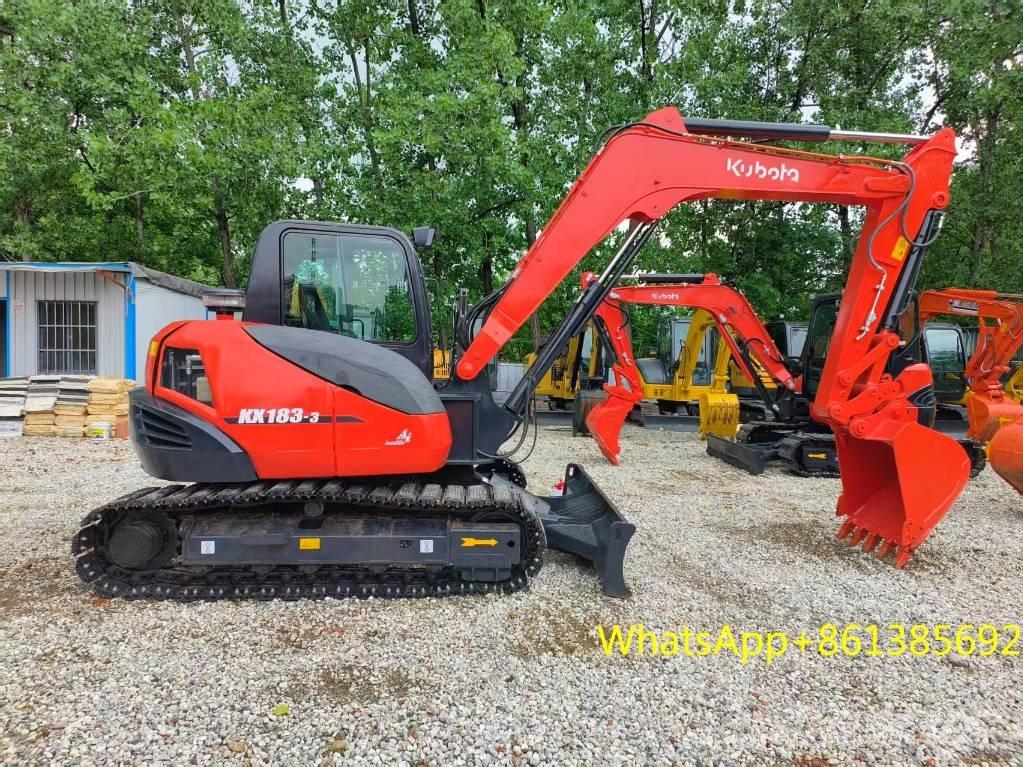Kubota KX 183-3 Мини екскаватори < 7 т