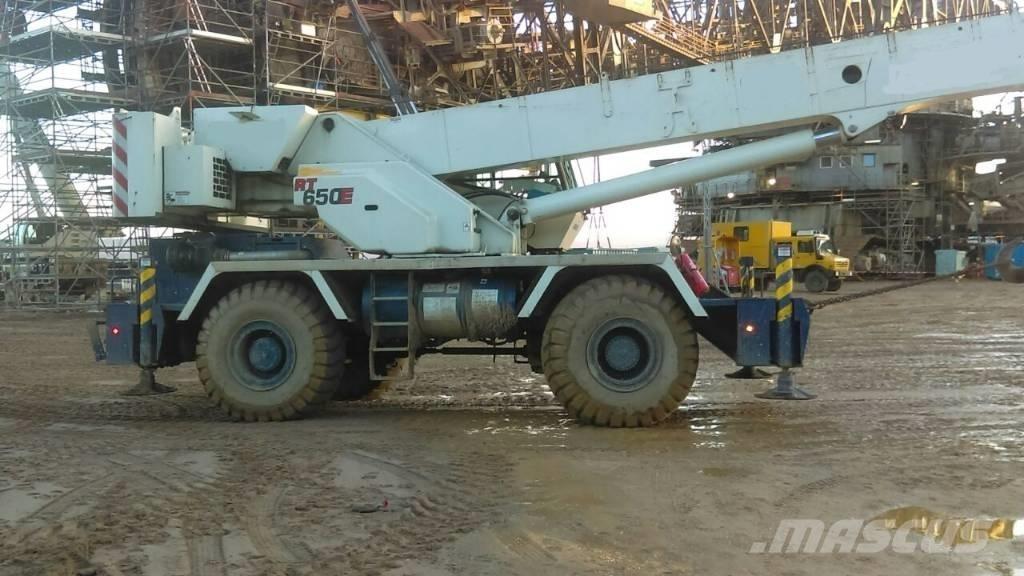 Grove RT 650 E Кранове за тежък терен