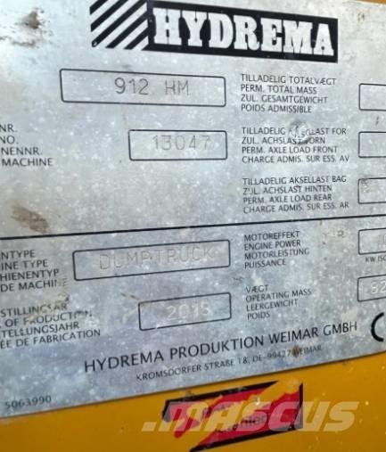 Hydrema 912 HM Дъмпери/моторни превозни средства