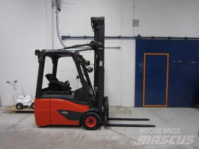 Linde E 16 C-02 Електрически вилични кари-повдигачи