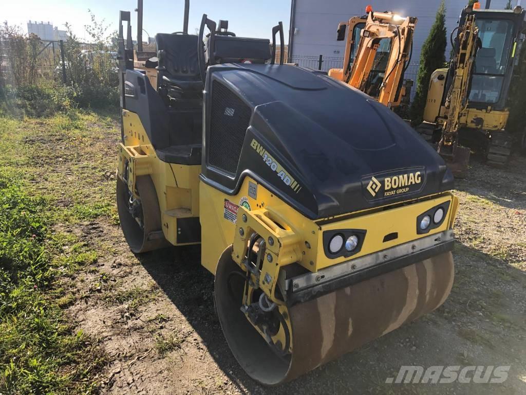 Bomag BW 120 AD-5 Двойни барабанни ролки
