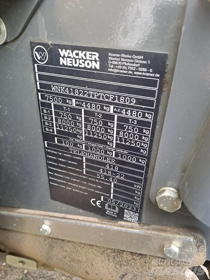 Wacker Neuson TH 627 Телескопични товарачи