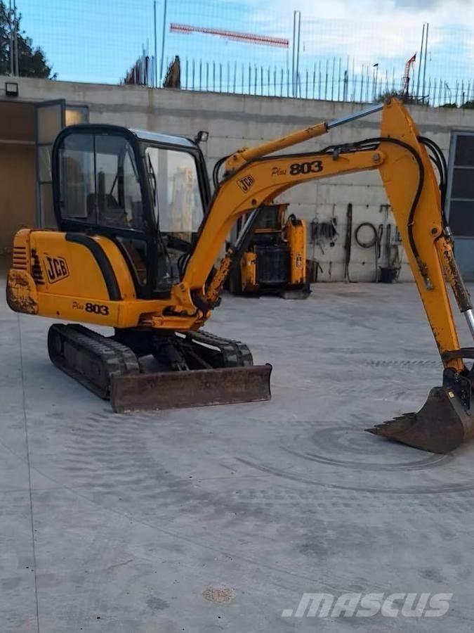 JCB 803PLUS Мини екскаватори < 7 т