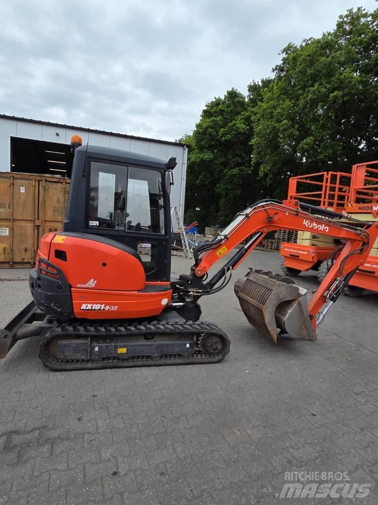 Kubota KX 101-3 A Мини екскаватори < 7 т