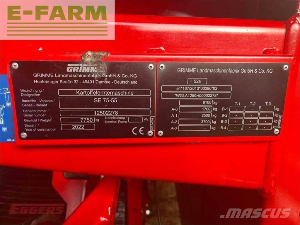 Grimme se 75-55 sb Машини за събиране на картофи - Други