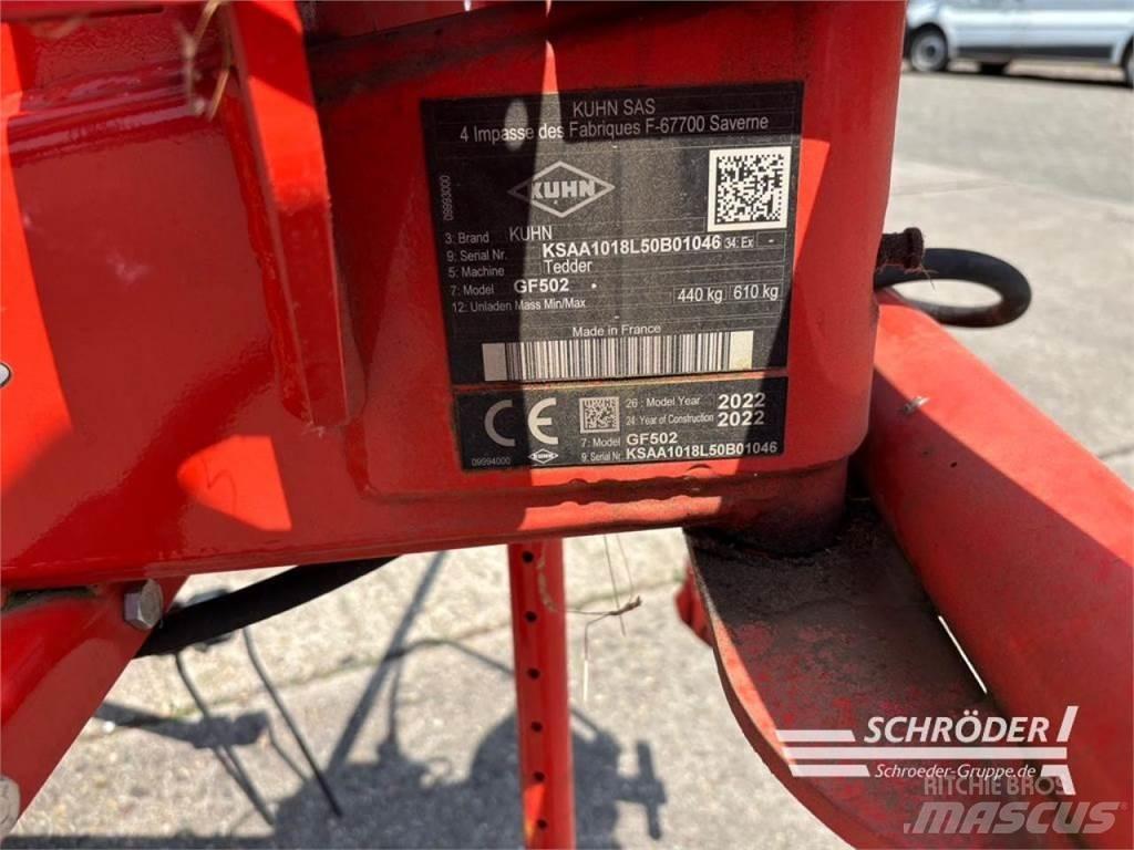 Kuhn GF 502 Гребла и сенообръщачки