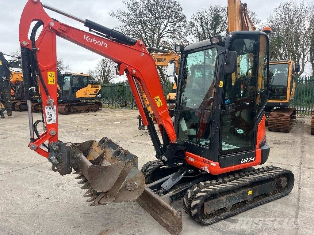 Kubota U 27-4 Мини екскаватори < 7 т