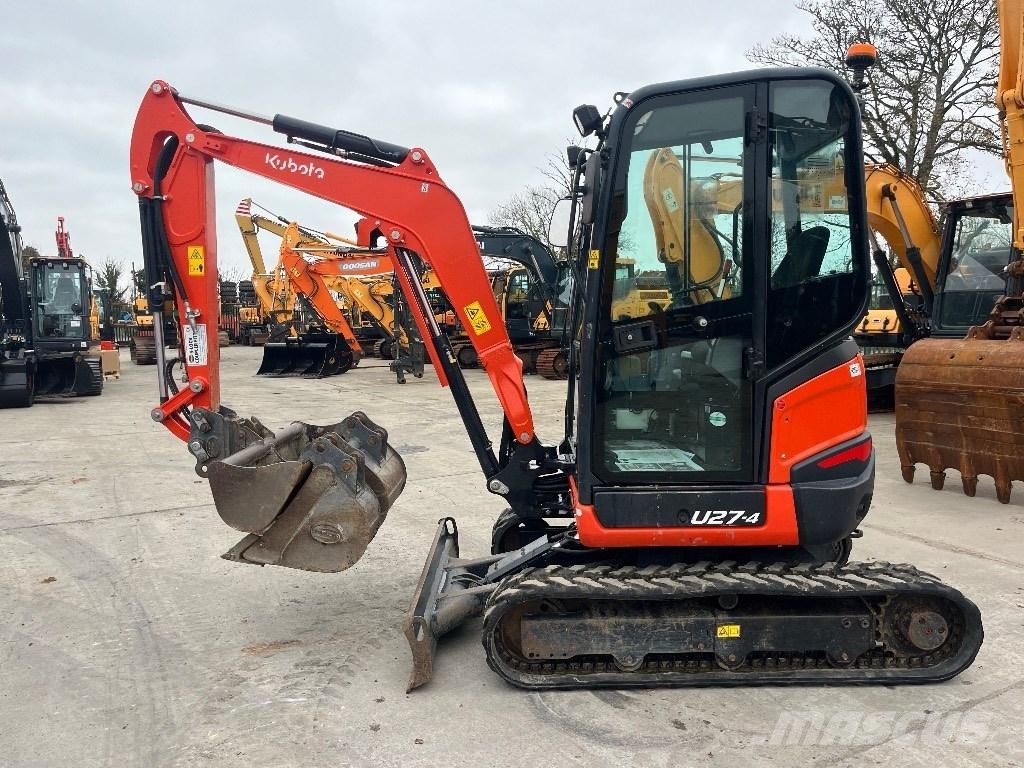 Kubota U 27-4 Мини екскаватори < 7 т