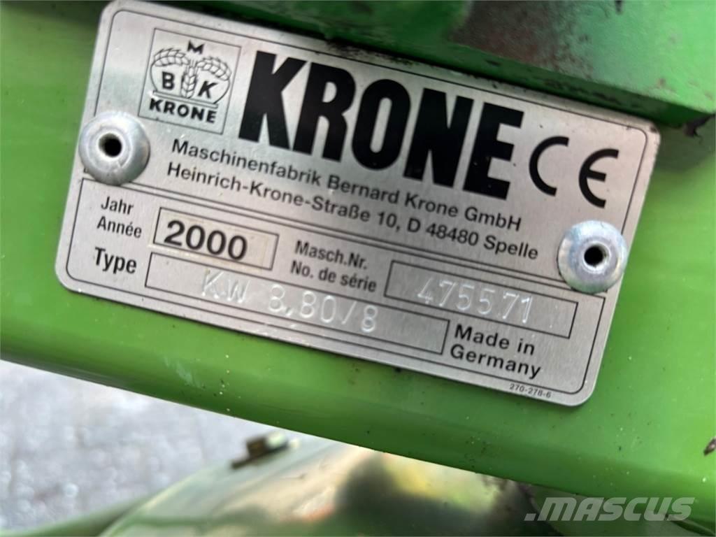 Krone KW 8.80/8 Гребла и сенообръщачки