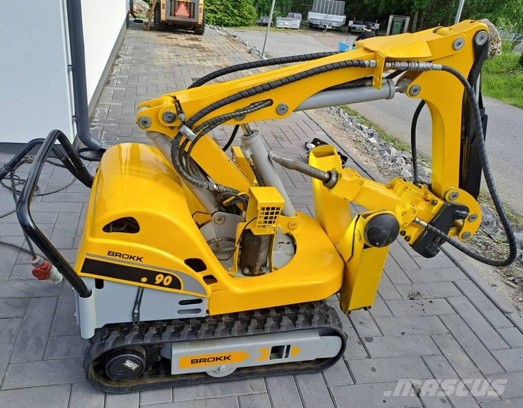 Brokk 90 Минно оборудване
