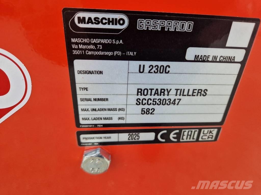 Maschio U 230 Брани и ротационни рали