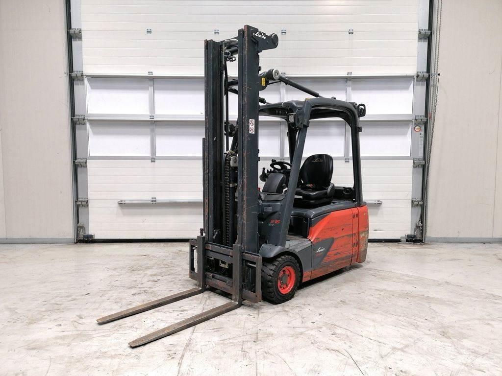 Linde E16L-02 Електрически вилични кари-повдигачи