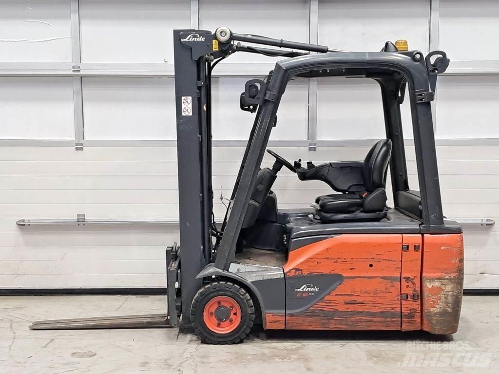 Linde E16L-02 Електрически вилични кари-повдигачи