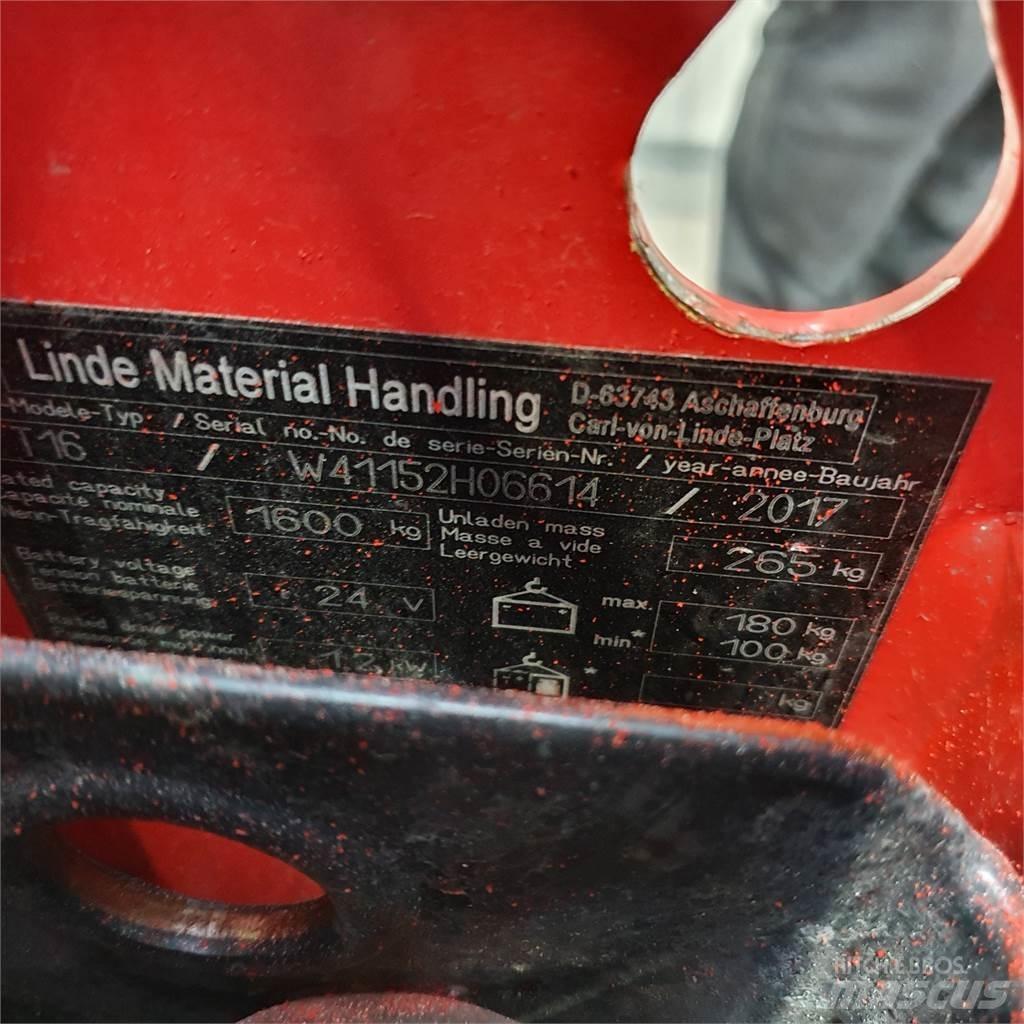 Linde T16 Нископовдигач
