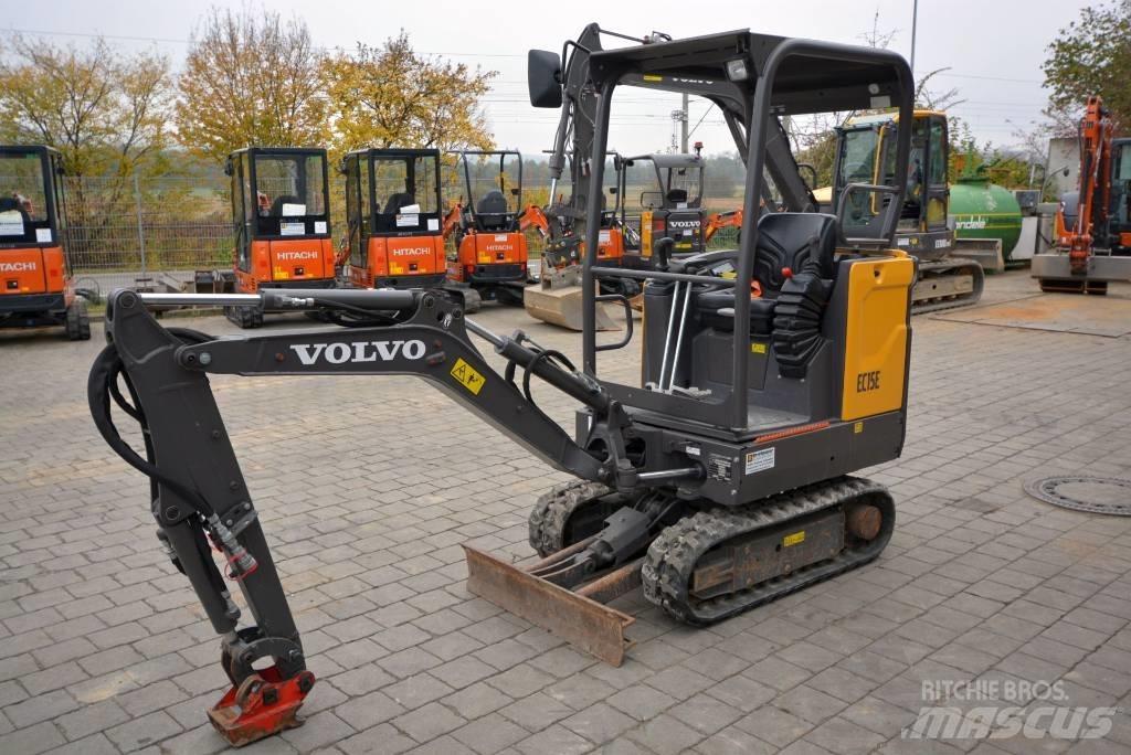 Volvo EC 15 E Мини екскаватори < 7 т