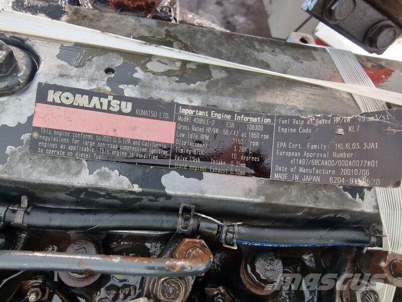 Komatsu 4D95LE-2 Двигатели