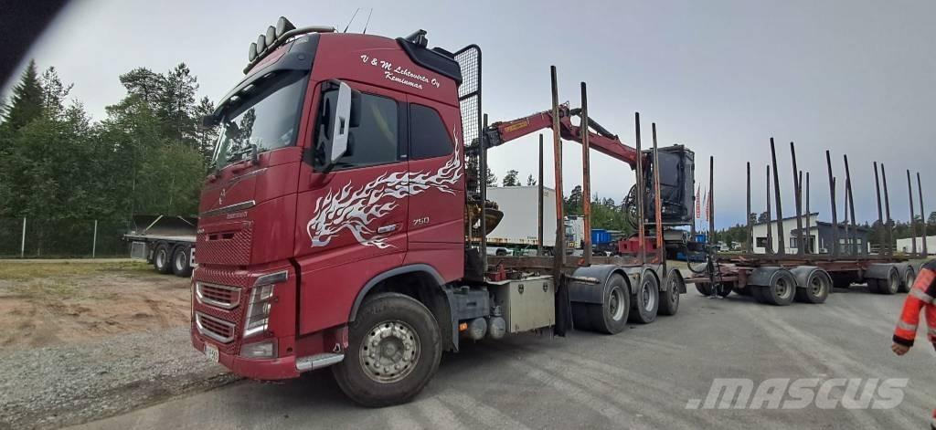 Volvo FH 16 750 За превоз на дървени трупи