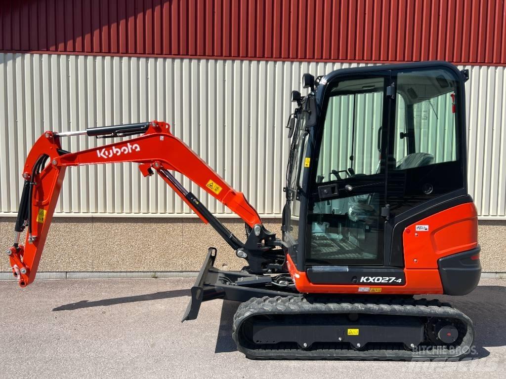 Kubota KX027-4 Мини екскаватори < 7 т
