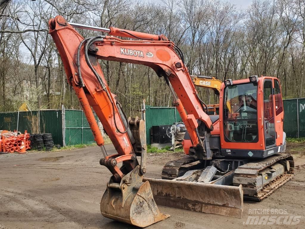 Kubota KX080-3 Верижен екскаватор