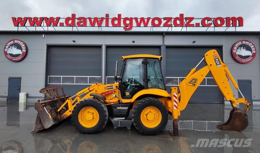 JCB 4 CX Товарач със заден ексватор