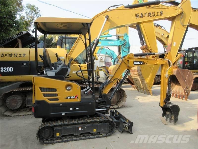 Sany SY 16 C Мини екскаватори < 7 т