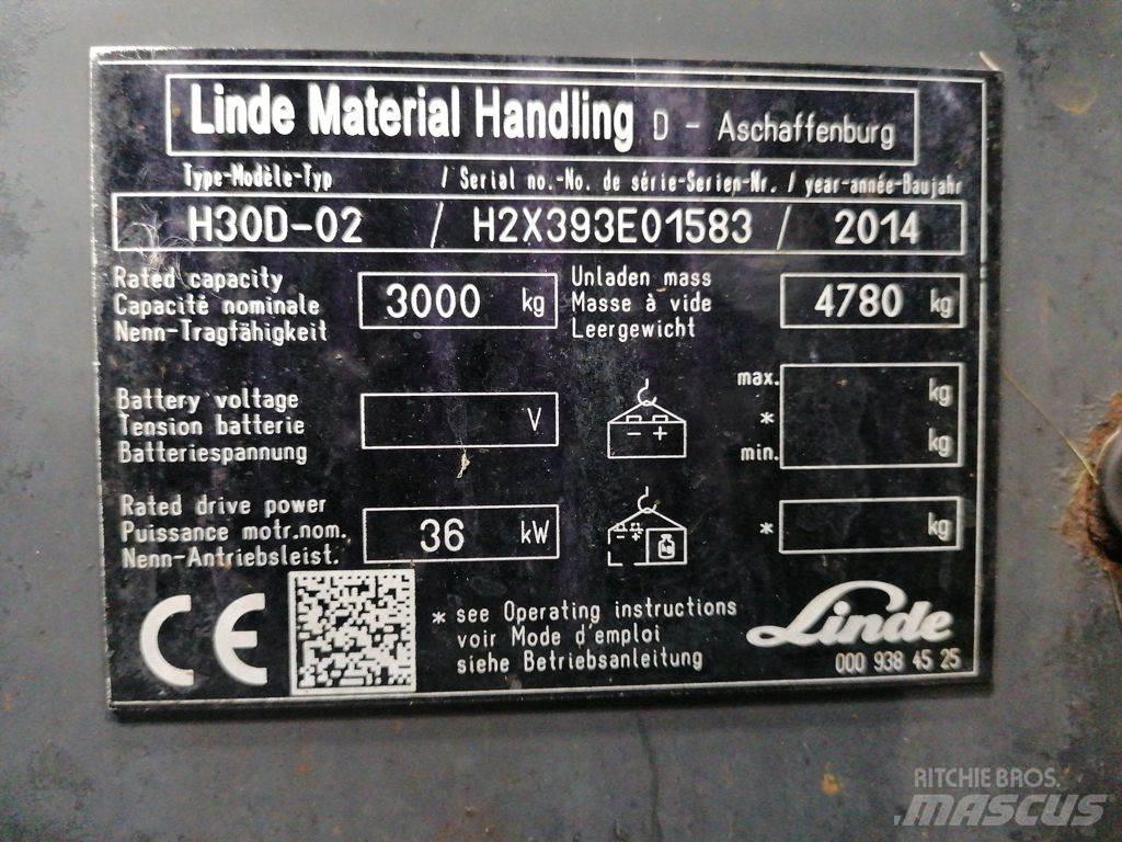 Linde H30D-02 Дизелови камиони
