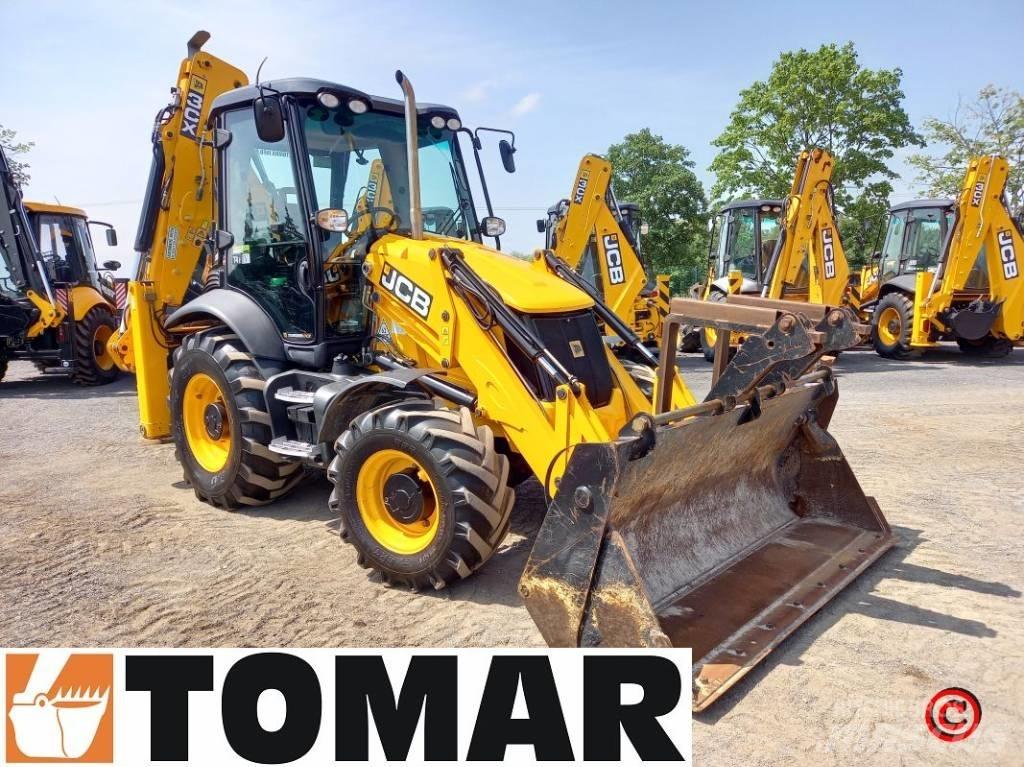 JCB 3 CX Товарач със заден ексватор