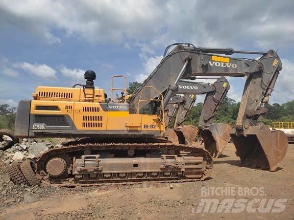 Volvo EC 750 DL Верижен екскаватор