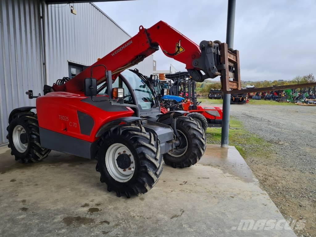 Weidemann T6025 Телескопични товарачи
