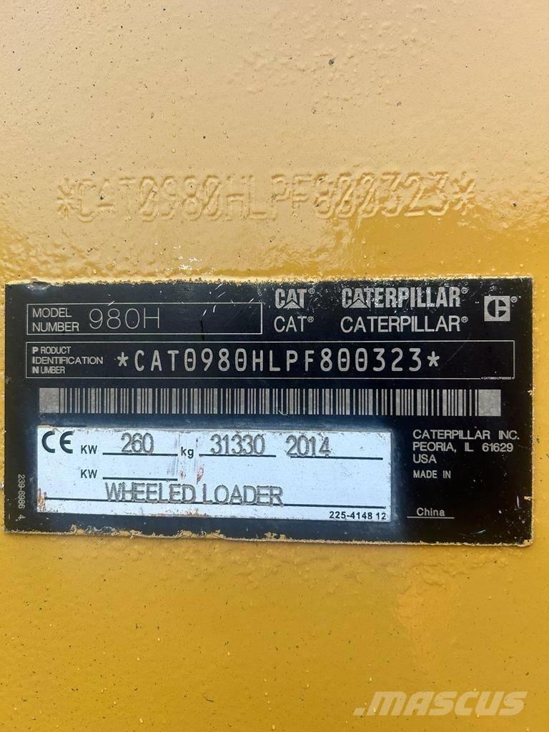 CAT 980H Колесни товарачи